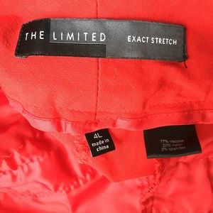 The Limited Pants - Red dress pants The Limited Pants - Red dress pants